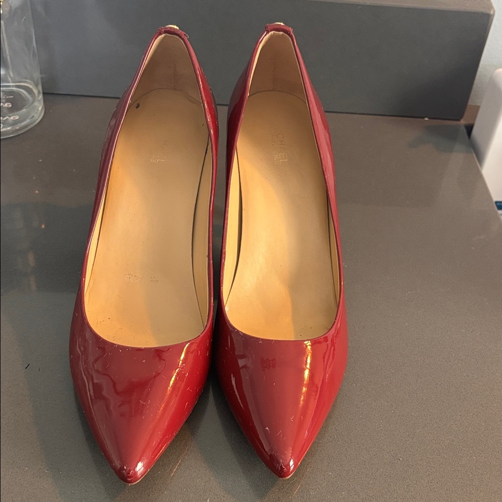 Michael Kors Glossy Red Heels